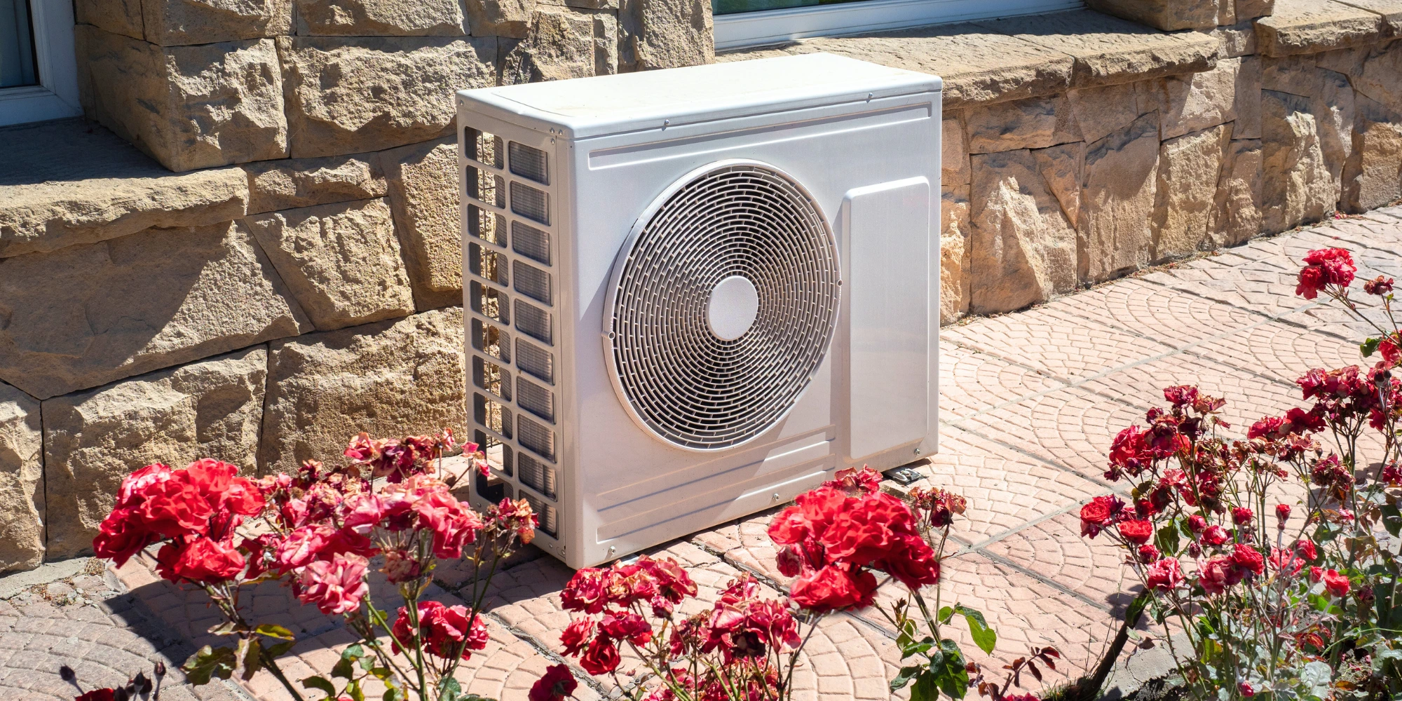 Pompe à chaleur en fonctionnement par temps froid